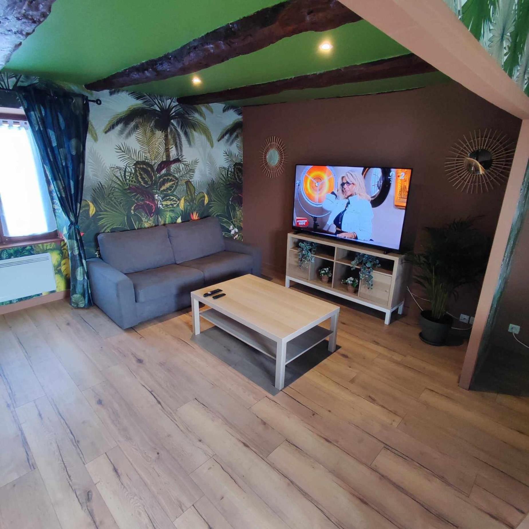 L'Evasion Jungle Apartment Saint-Pierre-de-Plesguen Luaran gambar